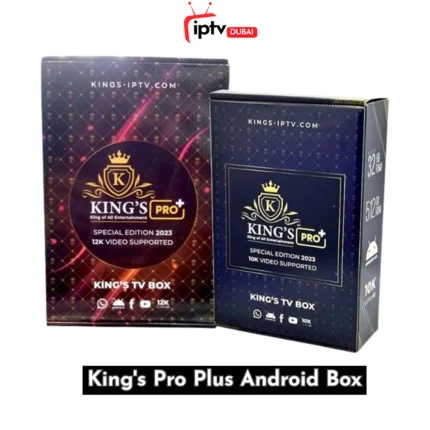 IPTV Kings Pro Plus Android Box 32GB RAM, 512GB ROM