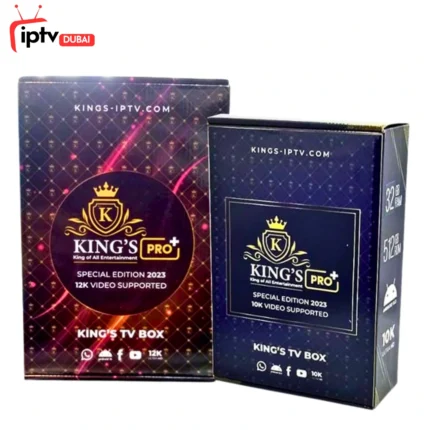IPTV Kings Pro Plus Android Box 32GB RAM, 512GB ROM