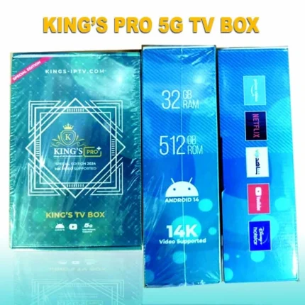 IPTV Kings Pro Plus IPTV Box 2024 Edition