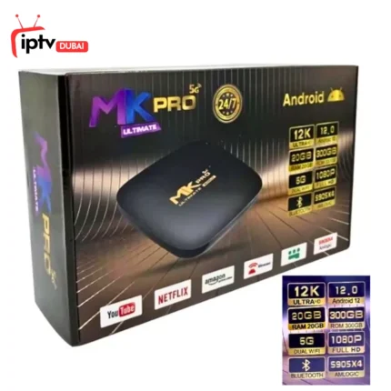 MK Pro Ultimate android TV Box 12K UHD Dubai