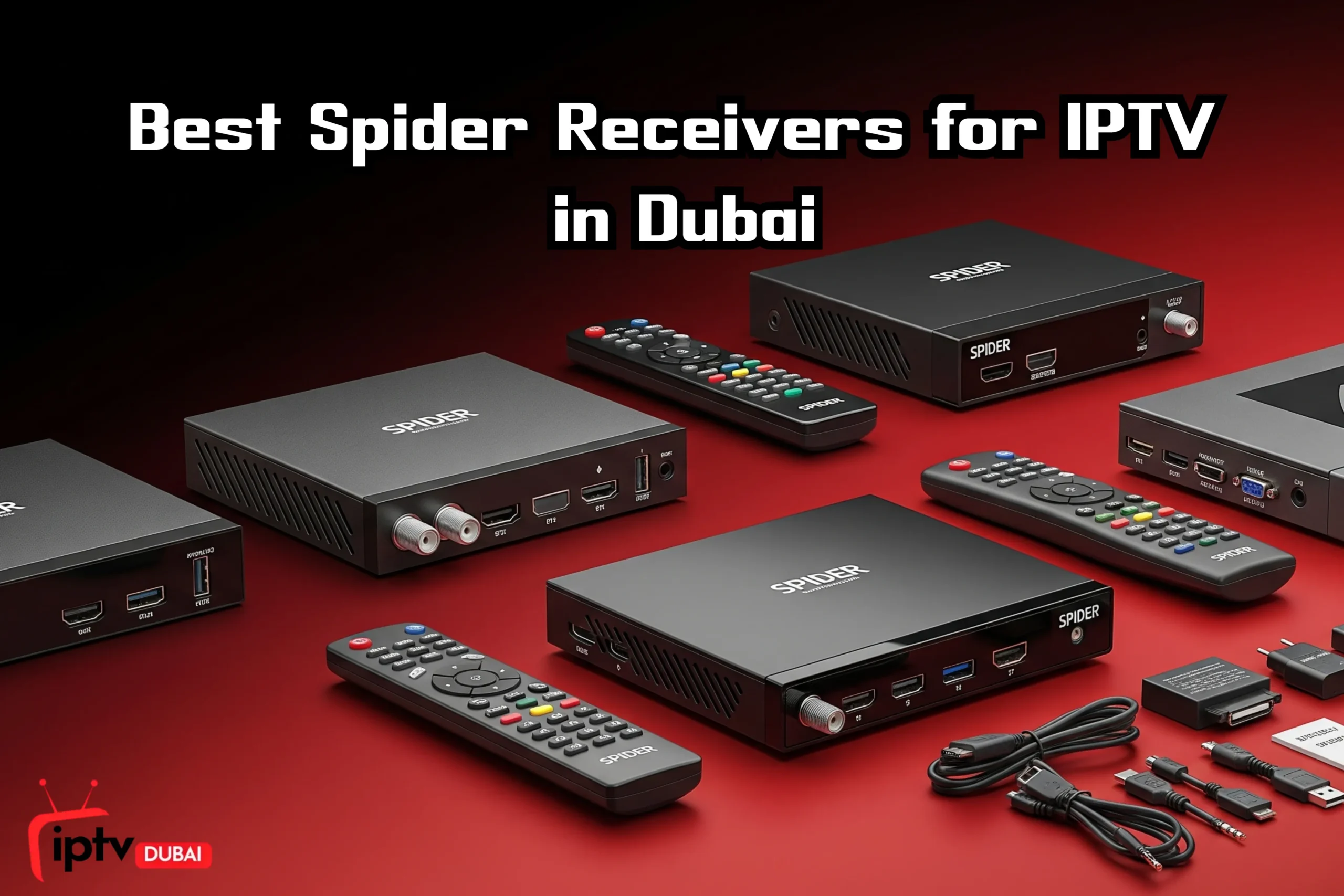 Best Spider Receivers for IPTV in Dubai