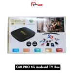 C60 Pro 5G Android 12.0 TV Box 10K Ultra HD Smart Box UAE