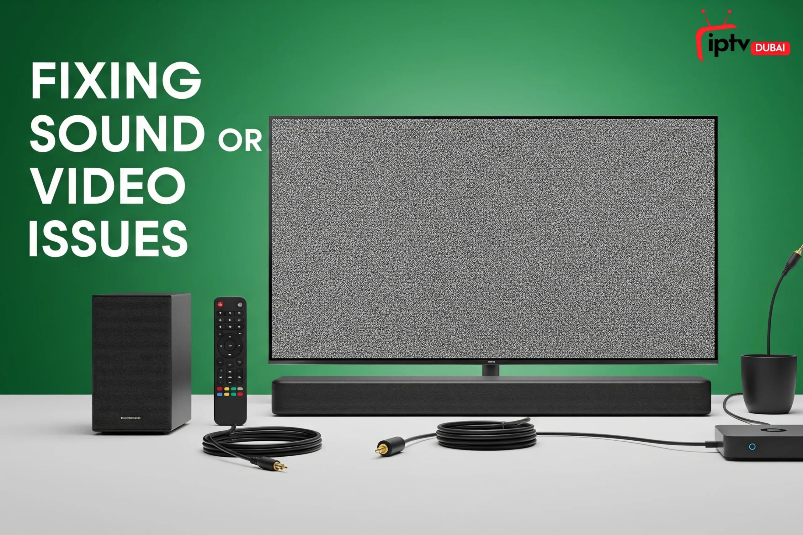 Fixing Sound or Video Issues on IPTV TV Box