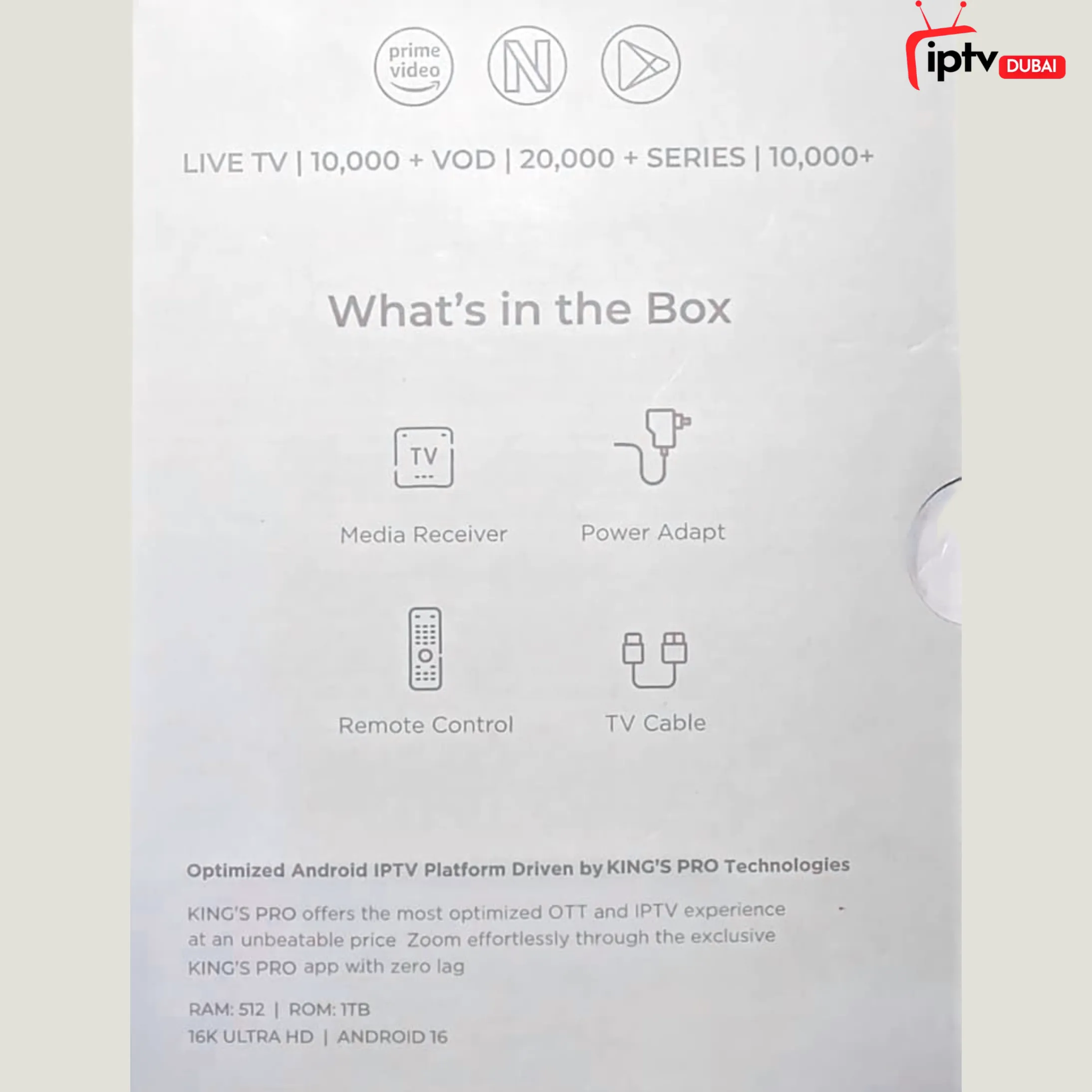 Generic KING'S PRO PLUS Special Edition 2025 TV Box price in dubai Generic-KINGS-PRO-PLUS-Special-Edition-2025-TV-Box-price-in-dubai