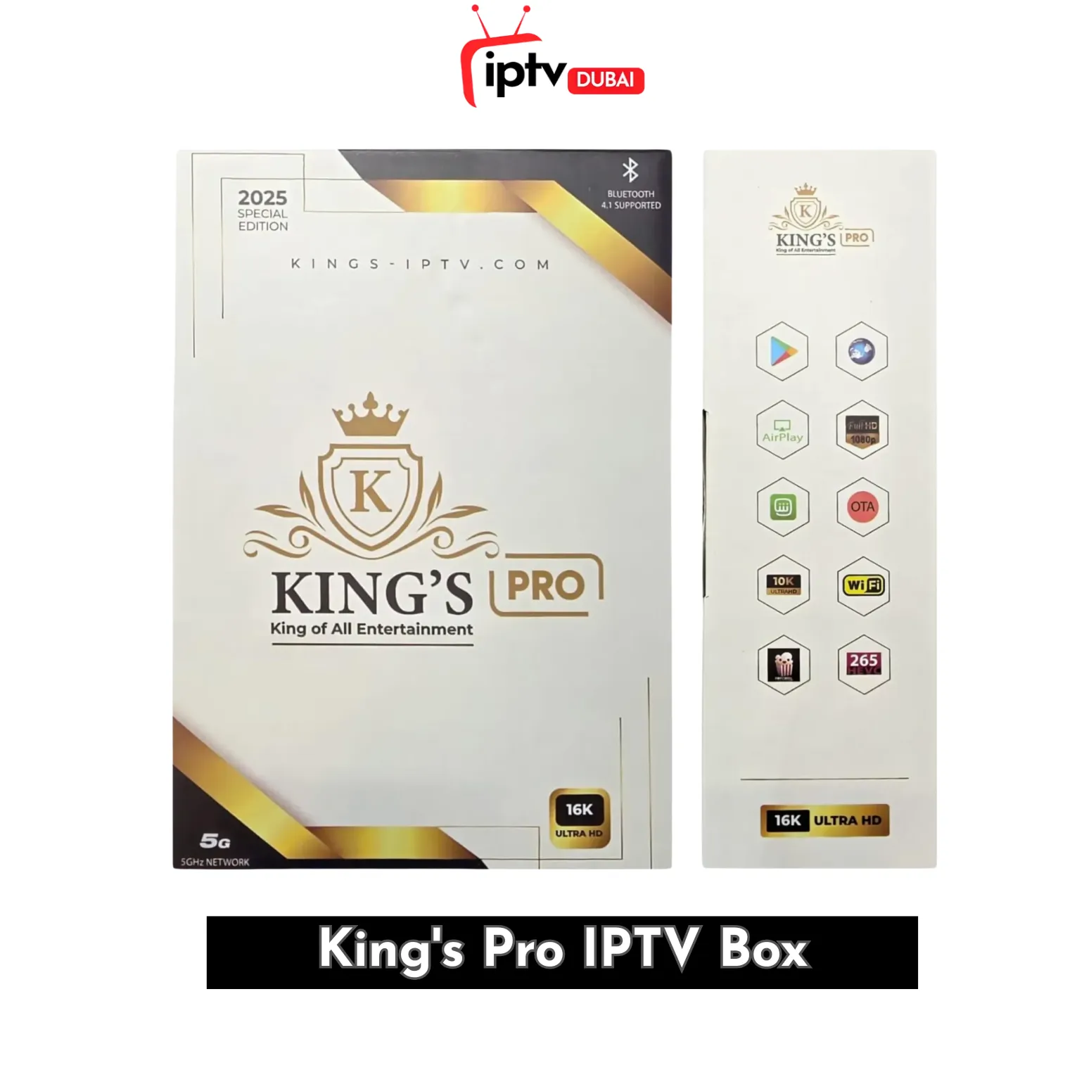 Generic KINGS PRO PLUS Special Edition 2025 TV Box Generic KINGS PRO PLUS Special Edition 2025 TV Box