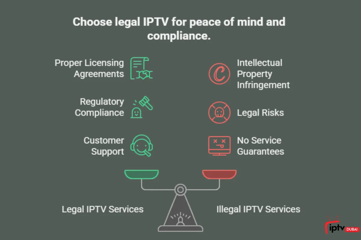 Legal IPTV vs. Illegal IPTV
