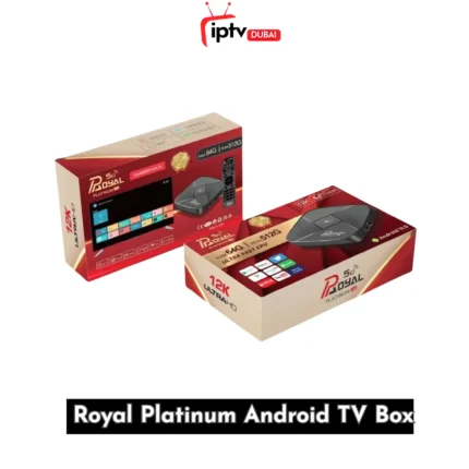 Royal Platinum 12K Ultra HD Android Smart TV Box