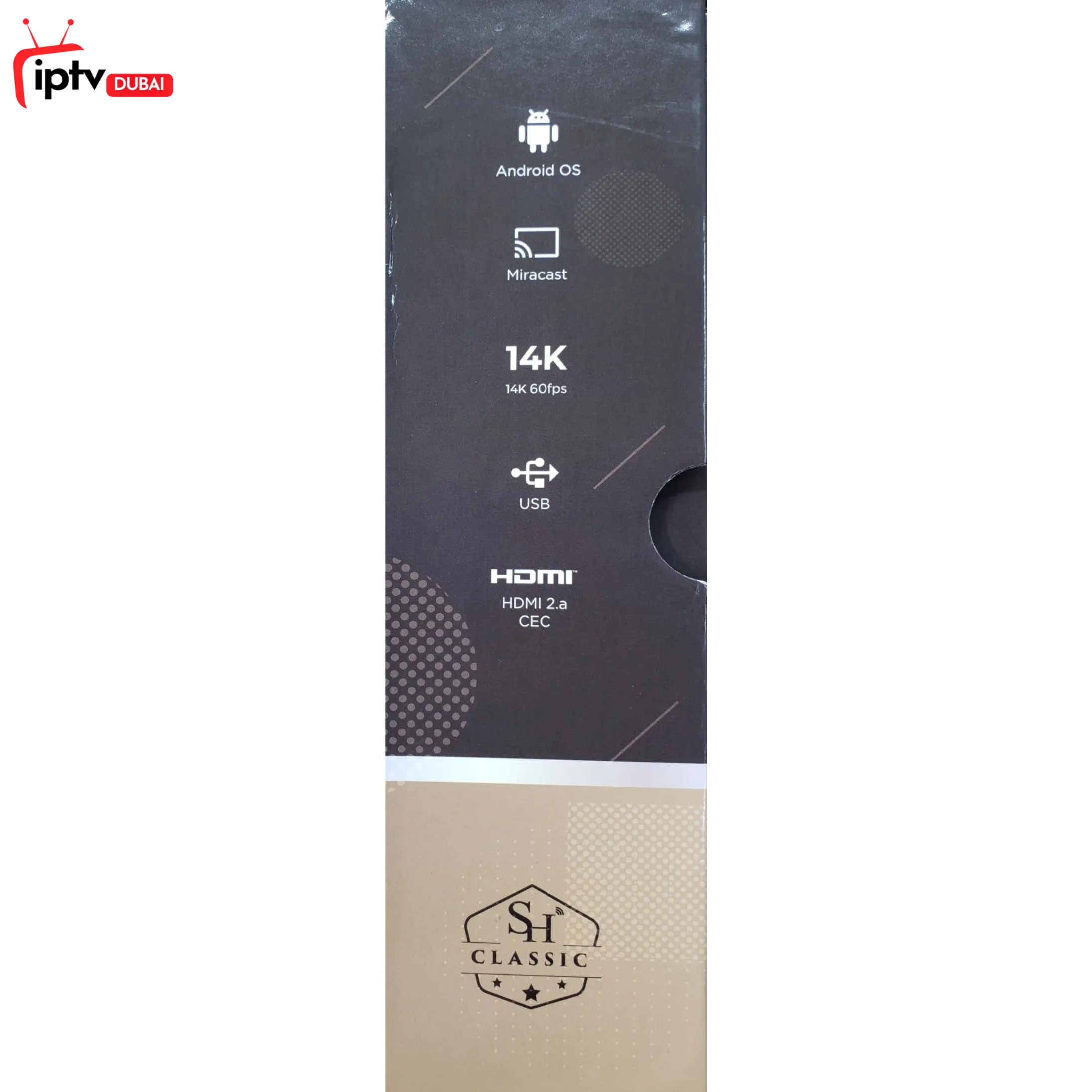 SH Classic Android TV Box 14K UHD Ultra Media Streamer SH Classic Android TV Box 14K UHD Ultra Media Streamer
