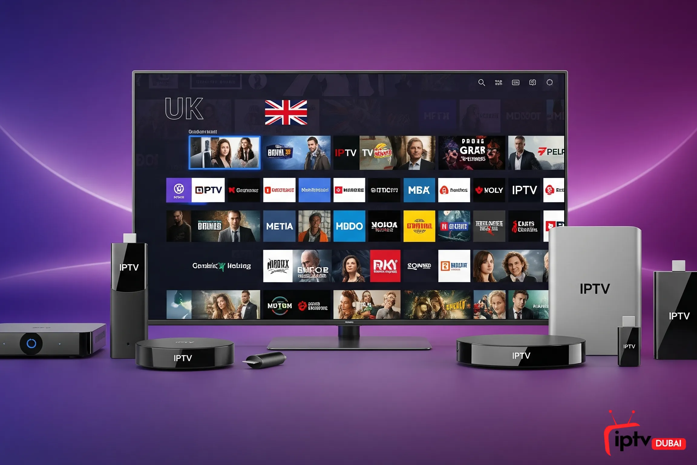 The Best IPTV Subscription Services for the UK Channels