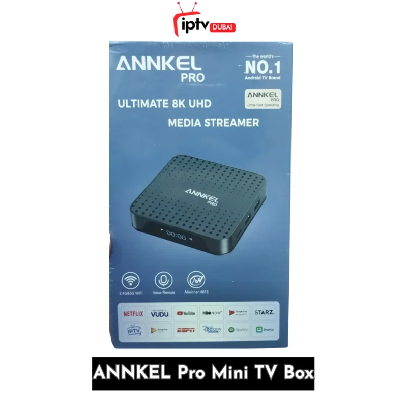 ANNKEL Pro Mini 8K Voice Control Android TV Box in UAE